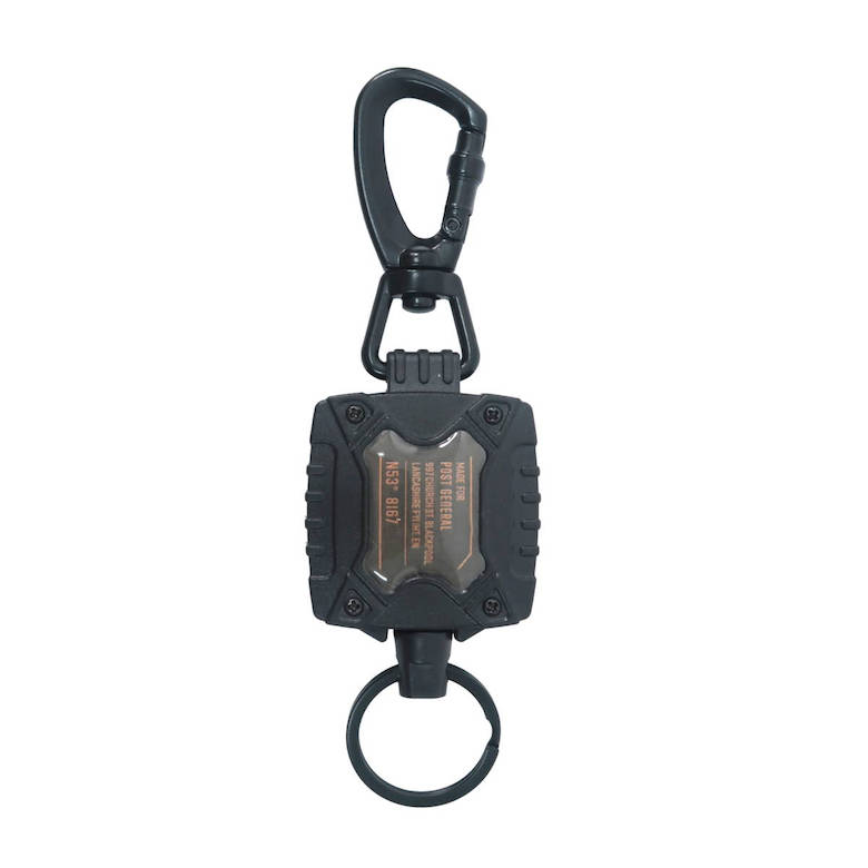 リールキーホルダー ミリタリー 新生活 おしゃれ クレエ POST GENARAL ミリタリー 新生活 おしゃれ クレエ