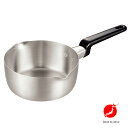 【エントリーでP10倍】 フジノス エレックマスターライト 16cm 雪平鍋 高品質 日本製 国産 ガス200V IH 対応 高級 ステンレス