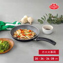 バッラリーニ フライパン 20cm 24cm 26cm 28cm パヴィア ガス火専用 食洗機対応 軽い 軽量 耐久性 アルミフライパン イタリア製 キッチン ...