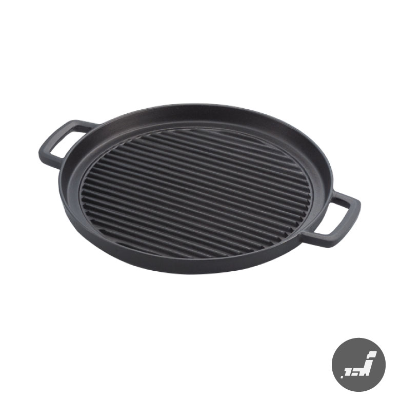 グリルプレート 丸型 日本 ih対応 鉄分補給 鉄分 ステーキ グリル 日本製