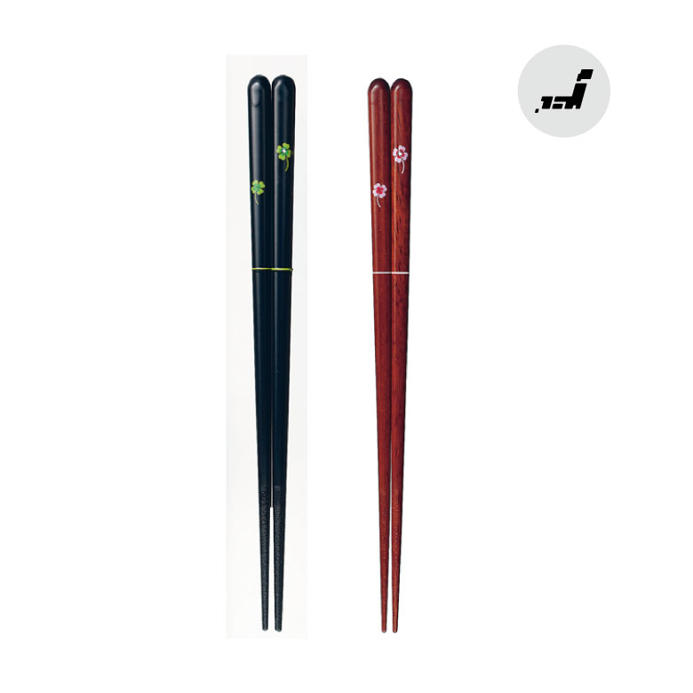 一双 めでた箸 ラブリーブスペア 23cm 結婚祝い 夫婦 夫婦箸 日本製 プレゼント お祝い シンプル