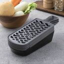 貝印 KAI KITCHEN DH8041 コンパクト調理器セット 両刃スライサー 千切り おろし 指ガード 調理器 スライサー にんじん おろし器 キャベツ ...