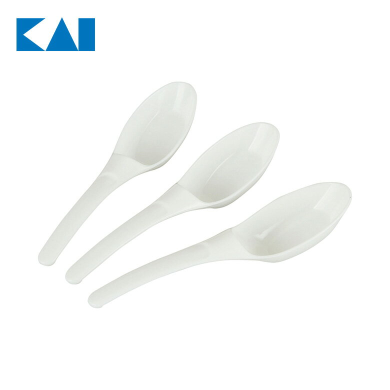 Kai Kitchen レンゲスプーン 3本入