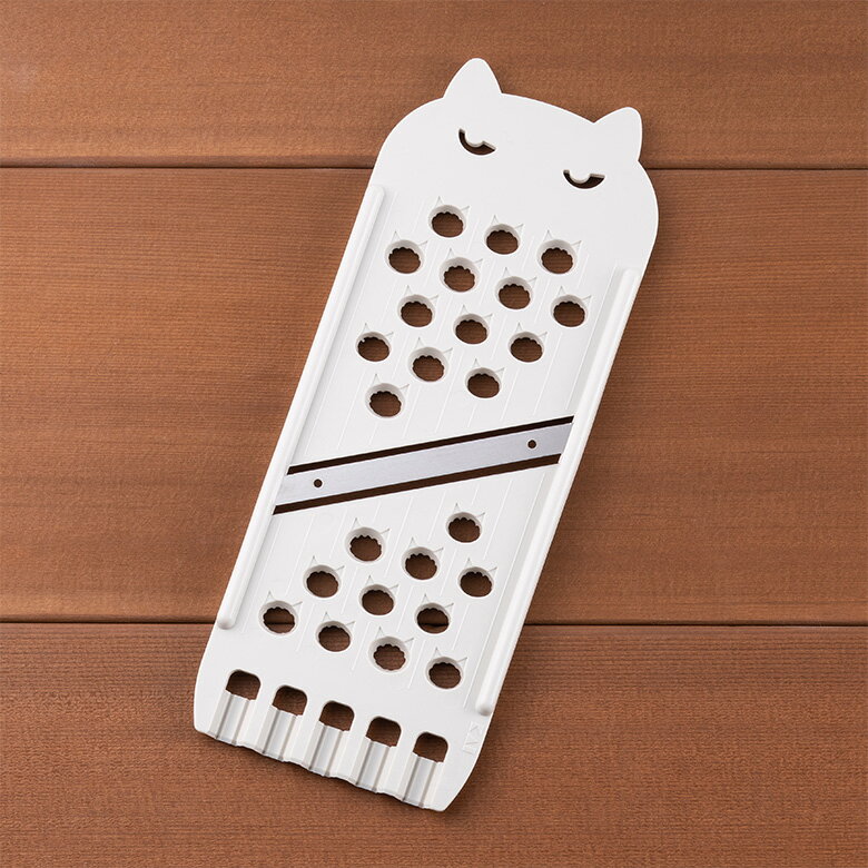 貝印 Nyammy ネコ スライサー ウォームグレー #DH2735 ねこ ネコ スライサー スライス 猫