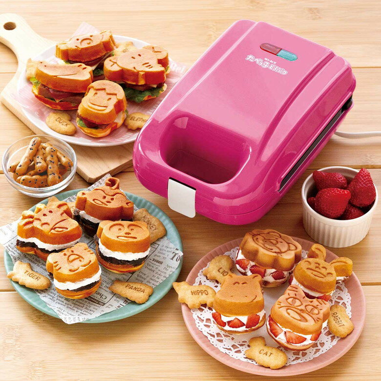 ギンビス たべっ子どうぶつカステラメーカー フルセット カステラ お家 パーティー 手作り ライソン KDHS-026P たべっ子どうぶつ かわいい キャラクタ...