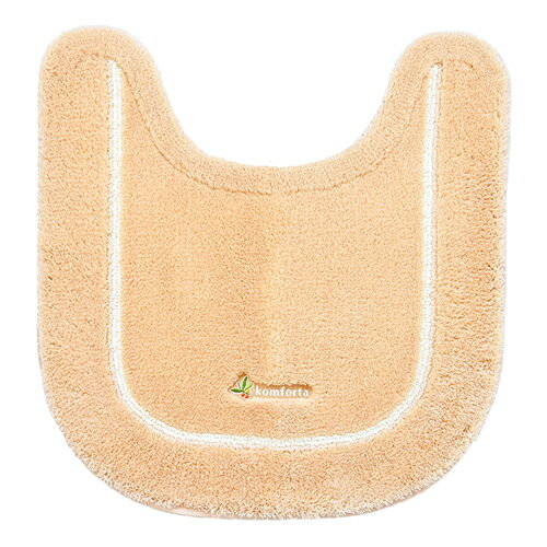 コムフォルタ6 58×55cm トイレマット ベージュ トイレ マット シンプル 丸み ふっくら 洗濯 洗える オカ コムフォルタ6 58×55cm トイレマット ベージュ トイレ マット シンプル 丸み ふっくら 洗濯 洗える オカ