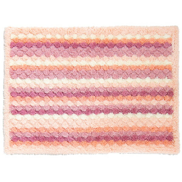 【エントリーでP10倍】 乾度良好 抗カビプラス 45×60cm バスマット ピンク 抗カビ 抗菌 防臭 滑り止め 洗濯 洗える 吸水 速乾 お風呂マット 足ふきマット