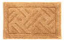 【エントリーでP10倍】 乾度良好リッカ 36×55cm バスマット ベージュ 抗菌 防臭 滑り止め 洗濯 洗える 吸水 速乾 お風呂マット 足ふきマット