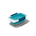 OXO プレップ&ゴーコランダー付きコンテナ 0.4L 11301700 国内正規品 オクソー 保存容器 キャニスター コンテナ 冷凍 冷蔵 保存 電子レンジ 下ごしらえ お弁当箱 作り置き 持ち運び 収納 収納ケース 中身が見える パッキン 液漏れしない 密封容器 密封