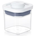 OXO オクソー ポップコンテナ ミニスクエア ミニ 11234300 保存容器 収納 BPAフリー 食洗機対応 食洗器対応 お菓子 ドライフードお米 パスタ ...