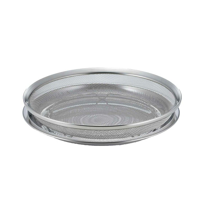 下村企販 ザル&トレー2点セット25cm 浅型 ステンレス製 日本製