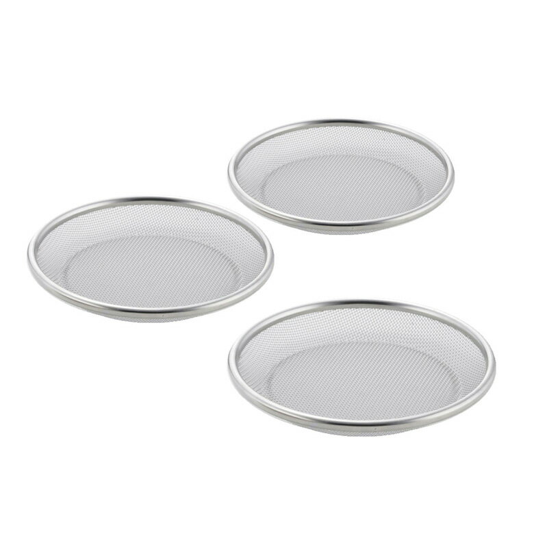 下村企販 ザル3点セット 16cm ママクック 浅型 ステンレス製 日本製 油切りザル 水切れ浅ザル