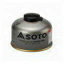 SOTO ソト 新富士バーナー SOD-710T パワーガス105mlトリプルミックス コンパクト 調理器具 キッチン アウトドア レジャー ソロキャンプ シア...