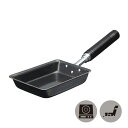 燕三 玉子焼き器 9×15cm EM-037 IH対応 日本製 三条 燕 鉄フライパン 卵焼き器 卵 エッグパン フライパン