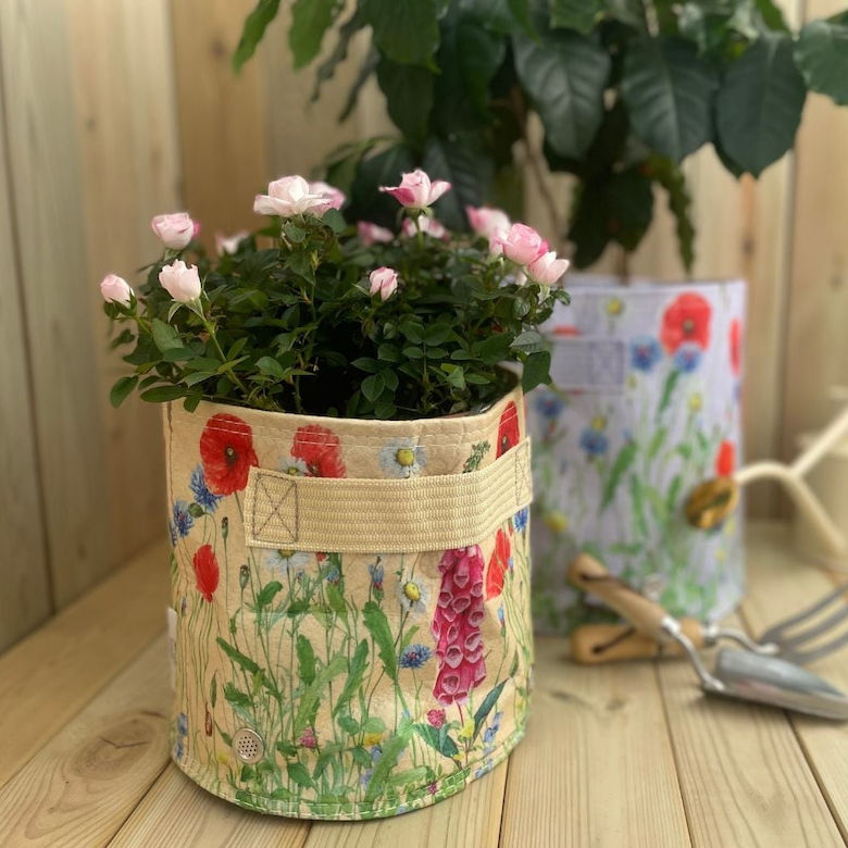 Jardinopia Fabric Eco Pots ץ󥿡 ȭ 9L 23L Lilac Green Cream