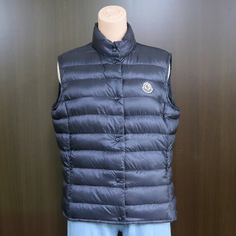 モンクレール LIANE ダウンベスト ワッペン 白 1 MONCLER