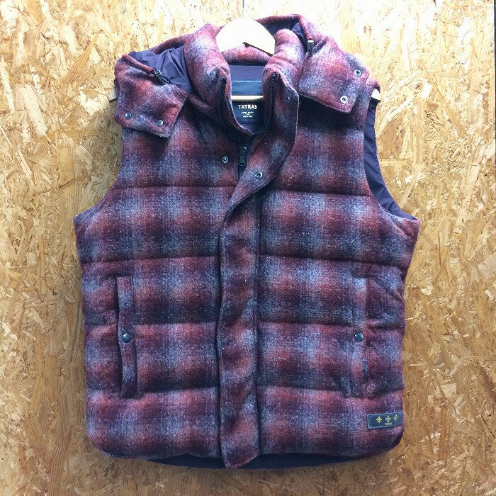 【中古】タトラス ダウンベスト メンズ マルチカラー系 表記サイズ:04 MTA13A4166[jggI]