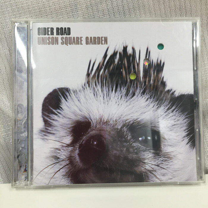 【中古】CIDER ROAD UNISON SQUARE GARDEN CD ユニゾンスクエアガーデン DVD付き 初回限定版 [jgg]