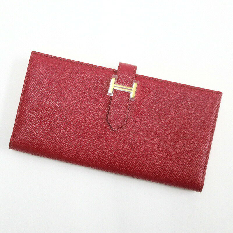 【国内正規品】値下げ不可⚠️エルメス♦︎ベアンスフレ♦︎レッド♦︎ゴールド金具♦︎ 楽天市場】エルメス ベアン（カラーレッド）（メンズ財布｜財布