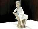 【中古】リヤドロ Thinker Little Boy No. 4876[jggZ]