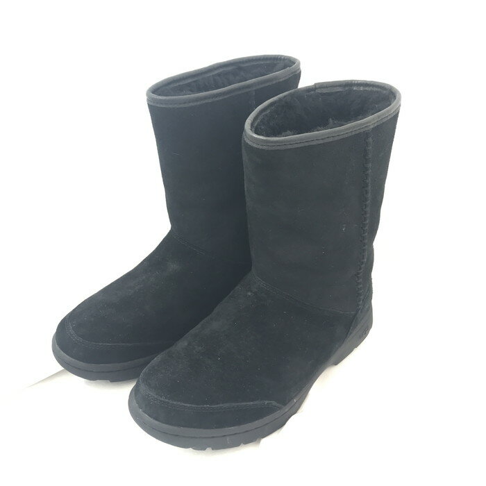 【中古】UGG ミケーラ ムートンブーツ 靴 ブラック 22cm [jgg]