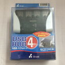 【中古】Arvel アーベル USBハブ4ポート H413US-BK jgg