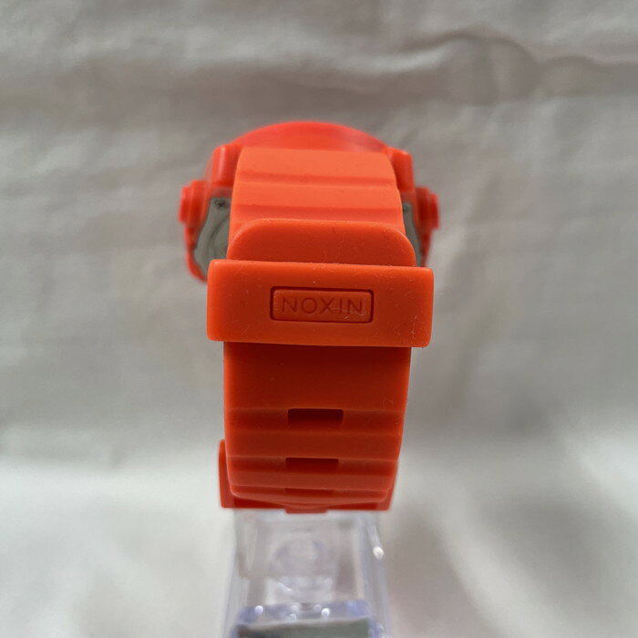 NIXON 腕時計 クオーツ オレンジ A197-1156 ラバー [jgg]【中古】