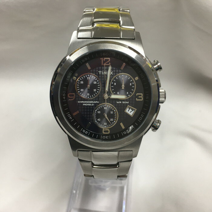 【中古】TIMEX メンズ 腕時計 クロノ