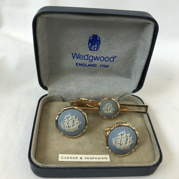 【中古】WEDGWOOD タイピン カフス メンズ [jgg]