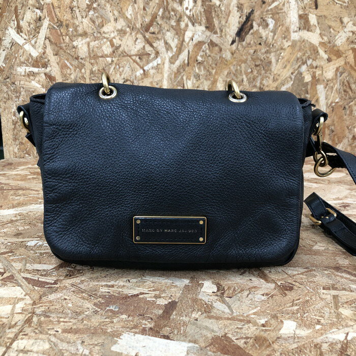 【中古】MARK BY MARC JACOBS レザーショルダーバッグ jgg