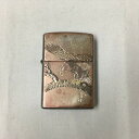 【中古】ZIPPO オイルライター 和柄 