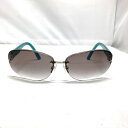 【中古】DOLCE&GABBANA D&G サングラス ブルー DD6038 [jgg]