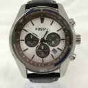 FOSSIL フォッシル メンズ クオーツ クロノ CH2565 861311 ホワイト文字盤 