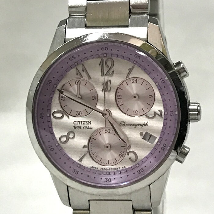 楽天サカイのリサイクルショップ【中古】CITIZEN 腕時計 XC クロスシー コンプリートシリーズ SS XCH38-8505 [jgg]