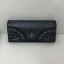 【中古】ANNA SUI 二つ折り長財布 ス