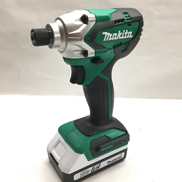 【中古】Makita 充電式インパクトドライバー 18Vリチウムイオン MTD002DSX jgg