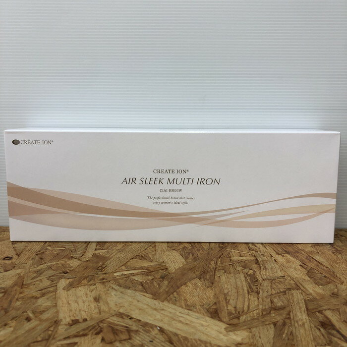 【中古】CREATE ION AIR SLEEK MULTI IRON ヘアアイロン CIAI-BM03W [jgg]