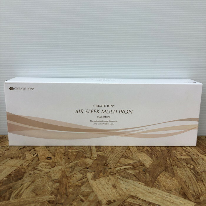 【中古】CREATE ION AIR SLEEK MULTI IRON ヘアアイロン CIAI-BM03W [jgg]