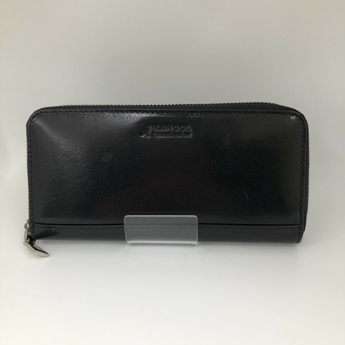 KANGOL 長財布 ブラック [jgg]【中古】