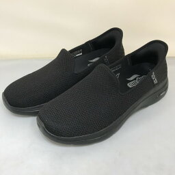 【中古】SKECHERS レディース スニーカー スリップインズ ブラック 24.0cm 125315 [jgg]