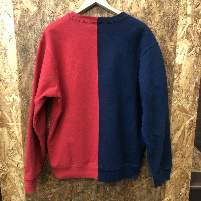 シュプリーム メンズ スウェット ネイビー レッド 表記サイズM [jgg]【中古】