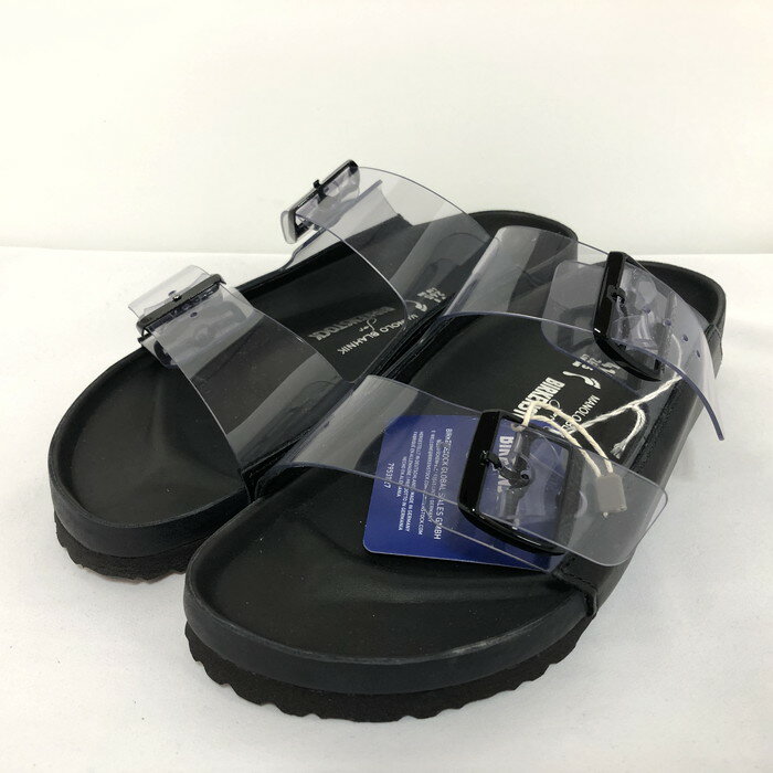 BIRKENSTOCK Manolo Blahnik ARIZONA メンズ サンダル ブラック 表記サイズ：26.5cm [jgg]【中古】