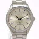 【中古】SEIKO グランドセイコー デイト クオーツ SS ゴールド文字盤 9F62-0A10