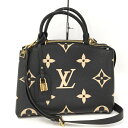 LOUIS VUITTON プティ パレ PM 2WAY ショルダーバッグ モノグラム アンプラント バイカラー ブラック M58913