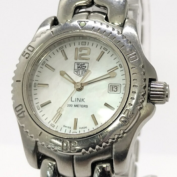 【中古】TAG HEUER リンク デイト レデ