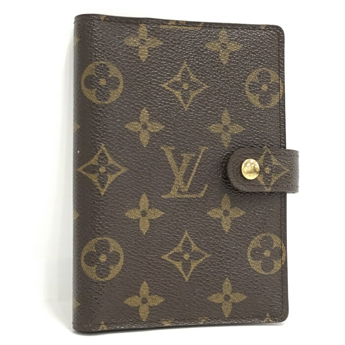 【中古】LOUIS VUITTON アジェンダPM 手帳カバー モノグラム R20005