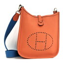 HERMES ショルダーバッグ エブリンTPM A刻印 レザー オレンジ【中古】