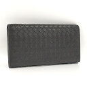 yÁzBOTTEGA VENETA ܂蒷z Cg`[g U[ ubN