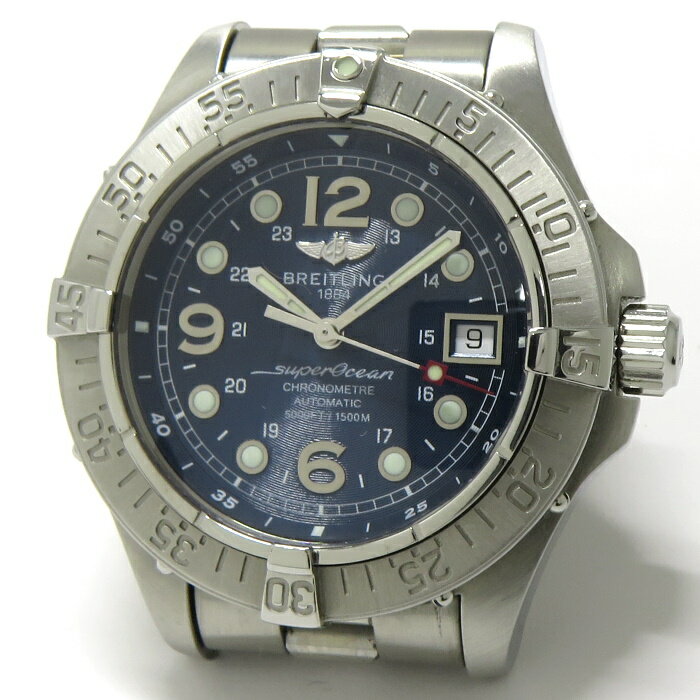 【中古】BREITLING スーパーオーシャ