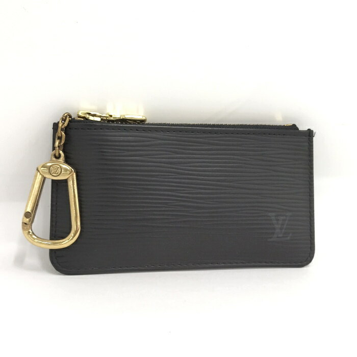 【中古】LOUIS VUITTON ポシェットクレ コインケース エピ ノワール M63802